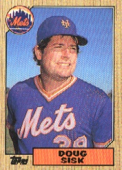 1987 Topps Baseball Cards      404     Doug Sisk
